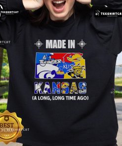 Premium Made in Kansas A Long Long Time Ago sweatshirt featuring a cozy design, perfect for casual wear.