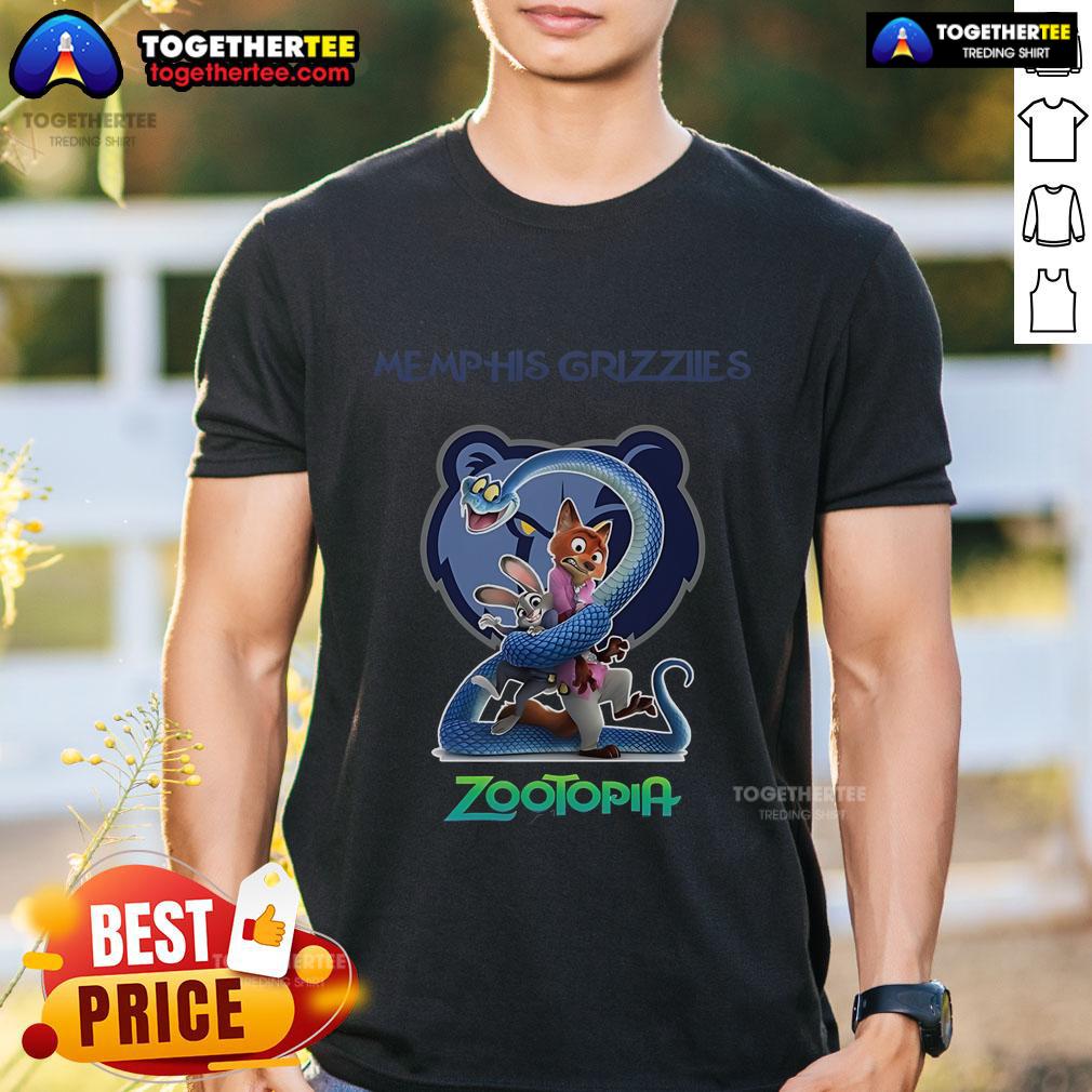 Premium Memphis Grizzlies Zootopia 2 T Shirt Premium Memphis Grizzlies Zootopia 2 T-Shirt featuring vibrant graphics and a stylish design for fans and collectors.