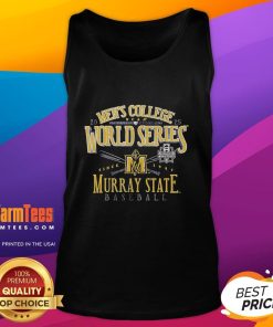Premium Men's NCAA World Series Murray State Racers 2025 baseball tank top showcasing team pride and comfort.