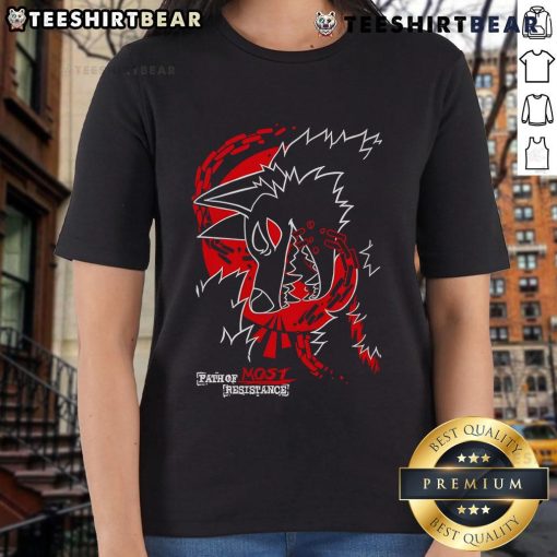 Premium Path of Most Resistance Ladies Tee featuring stylish design and comfortable fit, perfect for everyday wear.