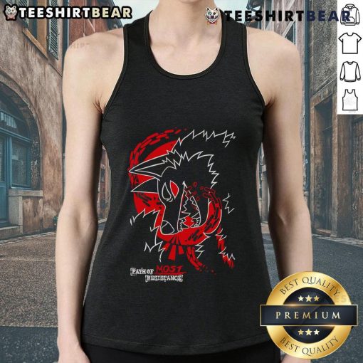 Premium Path Of Most Resistance Tank Top in a stylish design, perfect for workouts and casual wear.