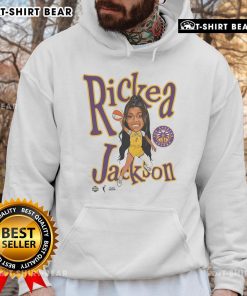 Alt Text: Premium Playa Society Rickea Jackson Sketch Hoodie featuring vibrant artwork and stylish design, perfect for casual wear.