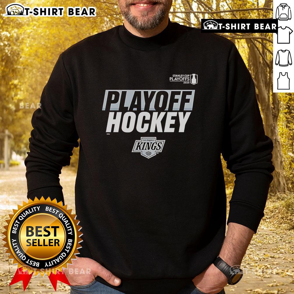 Premium Playoff Hockey Los Angeles Kings 2025 Stanley Cup Playoffs Sweatshirt Premium Los Angeles Kings sweatshirt for the 2025 Stanley Cup Playoffs, perfect for cheering on your team.