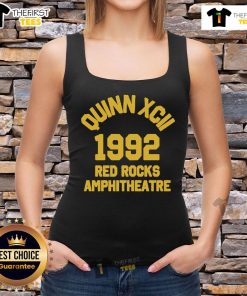 Premium Quinn XCII Red Rocks tank top 2025, featuring a stylish design perfect for music lovers and concert enthusiasts.