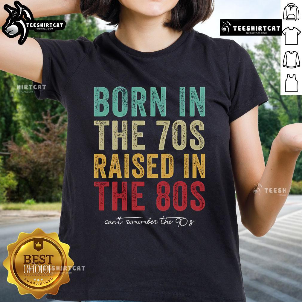 Premium Raised In The 80S Vintage Ladies Tee Premium Raised in the 80s Vintage Ladies Tee featuring retro graphics and a stylish fit for nostalgic fashion lovers.