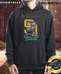 Premium San Diego Padres Zootopia 2 Hoodie featuring vibrant graphics, perfect for fans and cozy wear.