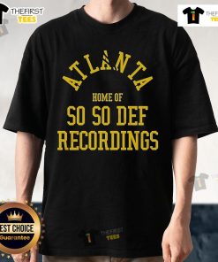Premium So So Def Home Of So So Atlanta T-Shirt featuring vibrant graphics and a stylish design for fans of the brand.
