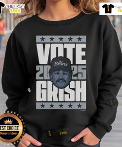Premium Trent Grisham 2025 Vote Sweatshirt featuring bold graphics and a comfortable fit for fans and supporters.