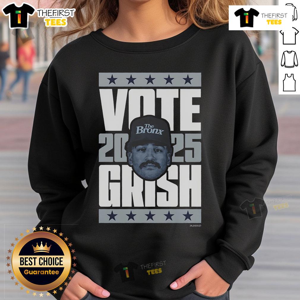 Premium Trent Grisham 2025 Vote Sweatshirt Premium Trent Grisham 2025 Vote Sweatshirt featuring bold graphics and a comfortable fit for fans and supporters.