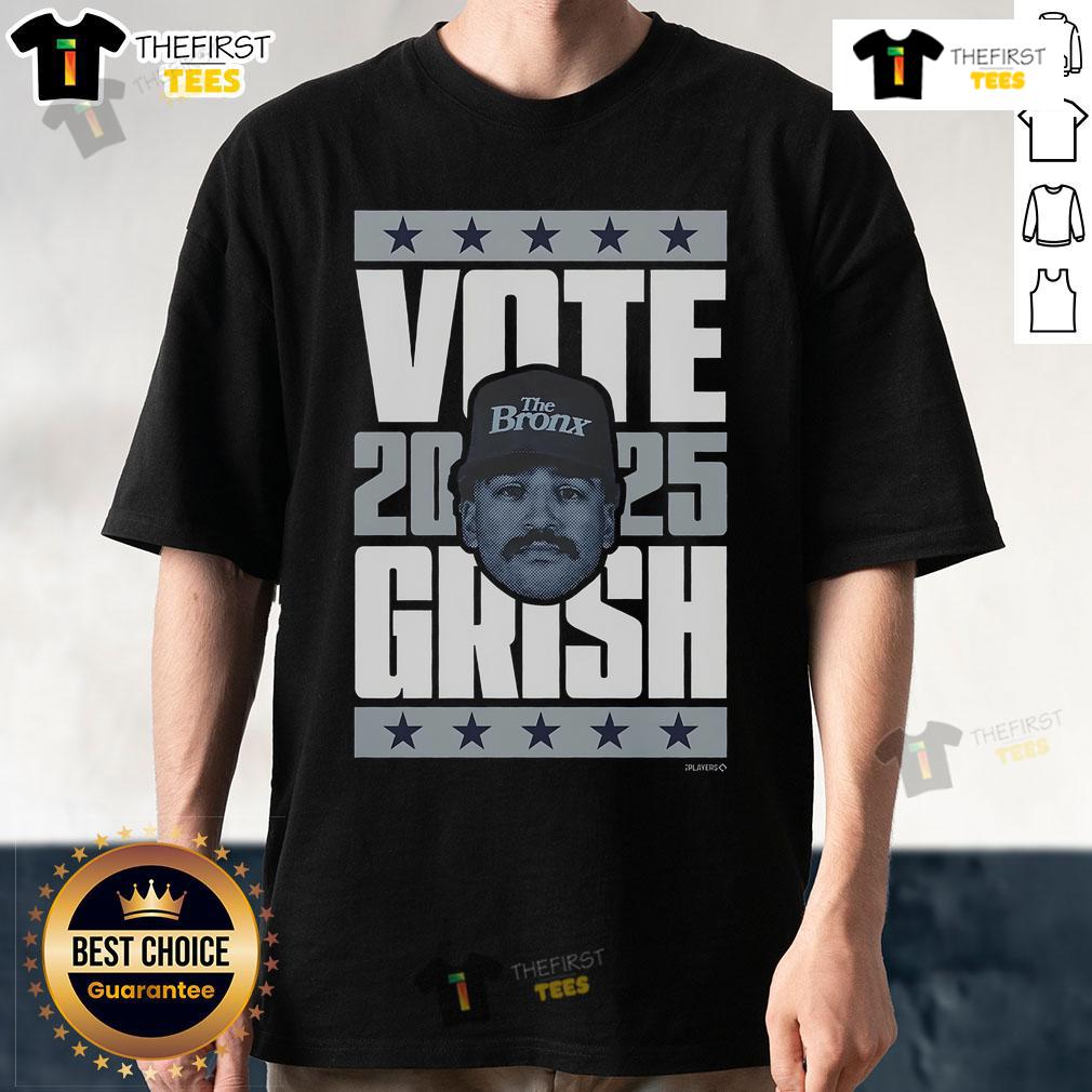 Premium Trent Grisham 2025 Vote T Shirt Premium Trent Grisham 2025 Vote T-Shirt featuring bold graphics and comfortable fabric, perfect for fans and supporters.