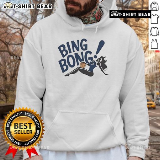 Premium Utah Jazz Bing Bong Girl Hoodie featuring vibrant team colors and stylish design for fans.