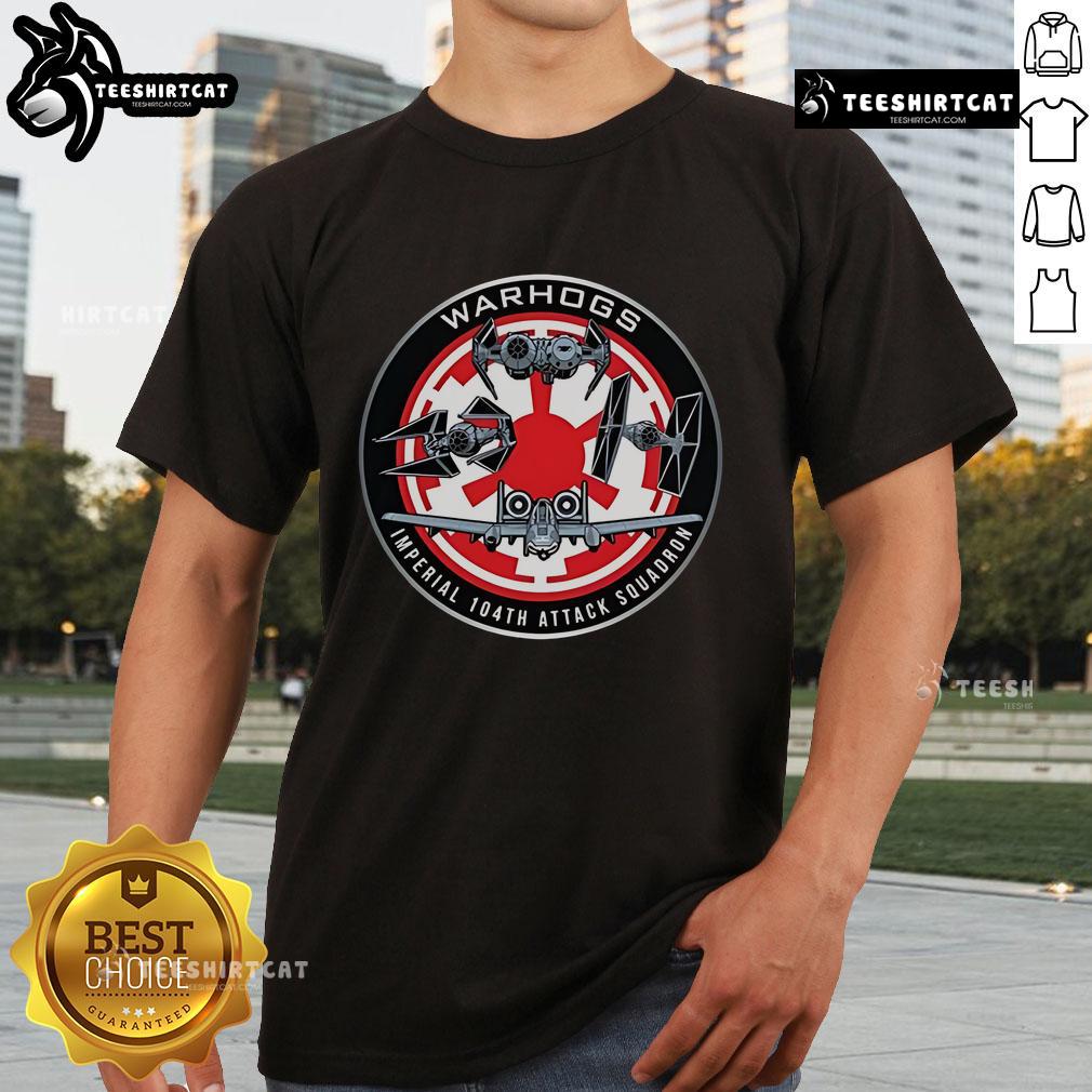 Premium Warhogs Imperial 104Th Attack Squadron T Shirt Premium Warhogs Imperial 104Th Attack Squadron T-Shirt featuring a bold design and vibrant colors for fans and collectors.