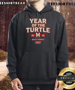 Alt Text: Premium Year of the Turtle Maryland Terrapins basketball championship hoodie for men and women, 2025 edition.