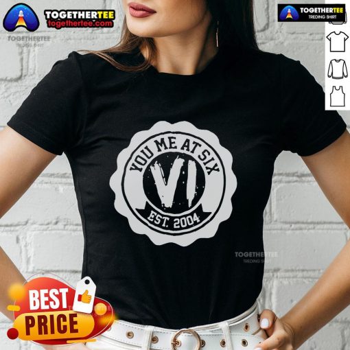Premium You Me At Six Est 2004 Ladies Tee featuring stylish design and comfortable fit for fans of the band.