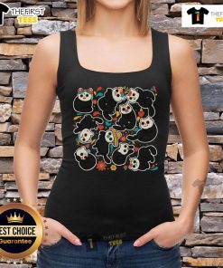 Stylish Pretty Catlaveras tank top featuring vibrant colors and intricate designs, perfect for summer fashion.
