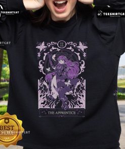 Pretty Fern wearing 'The Apprentice: Frieren Beyond Journey's End' sweatshirt, showcasing anime-inspired fashion.