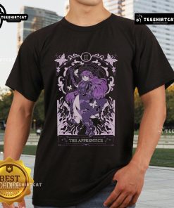 Pretty Fern The Apprentice Frieren Beyond Journey's End T-Shirt featuring vibrant fern design and anime-inspired graphics.