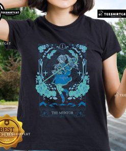 Pretty Friren The Mentor tee featuring artwork from Freiren: Beyond Journey's End, perfect for fans and casual wear.