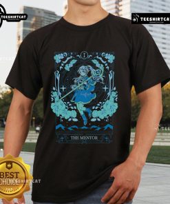 Pretty Frieren The Mentor T-Shirt featuring art from 'Frieren: Beyond Journey's End' anime, perfect for fans.