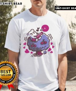 Pretty K.K. Slider Animal Crossing T-shirt featuring a cherry tree serenade design for evening vibes.
