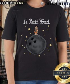 Alt Text: Pretty Le Petit Fred Ladies Tee in vibrant colors, featuring a stylish design perfect for casual wear.
