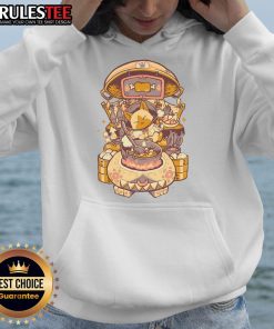 Stylish Pretty Monster Hunter cooking hoodie showcasing vibrant graphics and a cozy design for fans of the franchise.