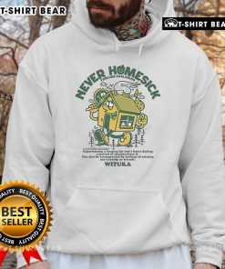 Alt Text: Pretty Never Homesick Forever Exploring Wituka Hoodie in cozy outdoor setting, perfect for adventurous spirits.