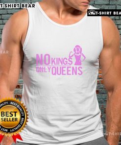Pretty No Kings Only Queens Tank Top featuring a stylish design perfect for expressing individuality and empowerment.