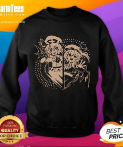 Alt Text: Pretty Remilia Scarlet in Scarlet Chamber design on a stylish Touhou Project sweatshirt.