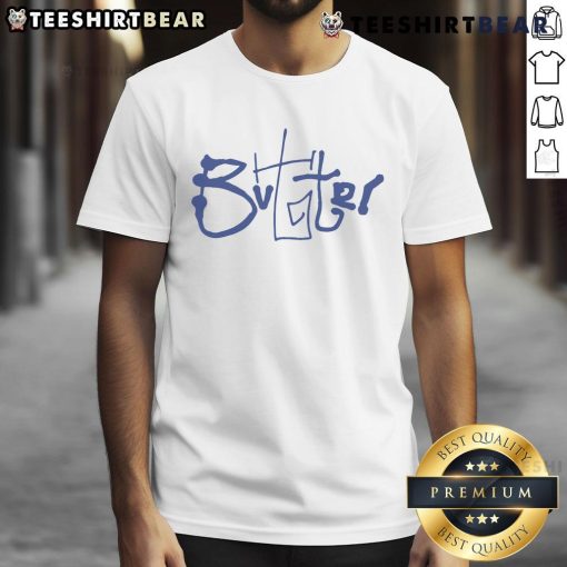 Pretty Scribble Butter Good T-Shirt featuring colorful, artistic designs perfect for casual wear and fun fashion.