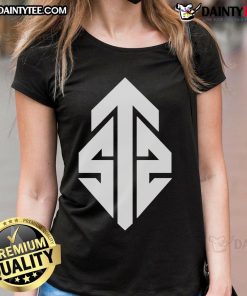 Alt Text: The Sleeping Souls album logo on a stylish ladies tee, perfect for fans of music and fashion.