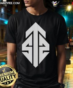Alt Text: The Sleeping Souls album logo t-shirt featuring bold graphic design and vibrant colors for music fans.