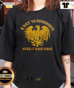 Top A Day To Remember Make It Make Sense Ladies Tee in stylish design, perfect for fans of the band and casual wear.