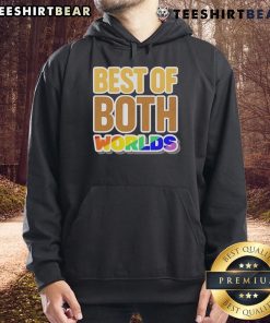 Stylish Top-Best-Of-Both-Worlds Pride Hoodie in vibrant colors, perfect for celebrating inclusivity and pride.