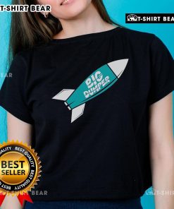 Top Big Dumper Torpedo Bat Rocket Ladies Tee featuring a stylish design perfect for casual wear and sports enthusiasts.