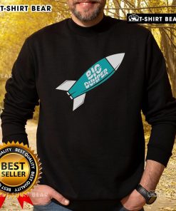 Top Big Dumper Torpedo Bat Rocket Sweatshirt featuring a vibrant graphic design, perfect for casual wear and sports fans.