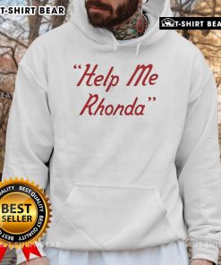 Top Brian Wilson Help Me Rhonda Hoodie featuring vibrant colors and classic design, perfect for fans of the Beach Boys.