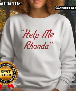 Top Brian Wilson Help Me Rhonda sweatshirt design featuring vibrant colors and retro style for music fans.