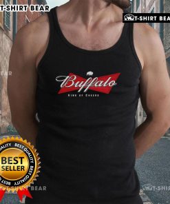 Top Buffalo King of Cheers Tank Top featuring a bold graphic design, perfect for summer outings and casual wear.