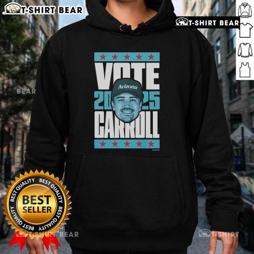 Top Corbin Carroll 2025 Vote Hoodie featuring stylish design, perfect for baseball fans supporting Carroll's campaign.
