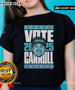 Top Corbin Carroll 2025 Vote Ladies Tee featuring a stylish design for baseball fans supporting Corbin Carroll.