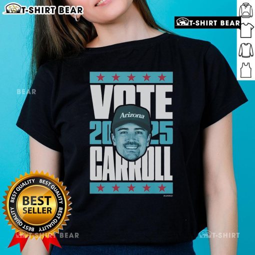 Top Corbin Carroll 2025 Vote Ladies Tee featuring a stylish design for baseball fans supporting Corbin Carroll.