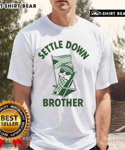 Alt Text: Top Dan Corder Ice Cream Settle Down Brother T-Shirt in vibrant colors featuring a fun ice cream graphic.