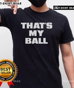 Top DDG That's My Ball T-Shirt featuring stylish graphic design for fans of DDG and trendy streetwear fashion.