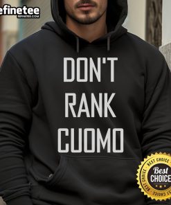 Top Don't Rank Cuomo Hoodie featuring a stylish design, perfect for fans of Cuomo and trendy casual wear.
