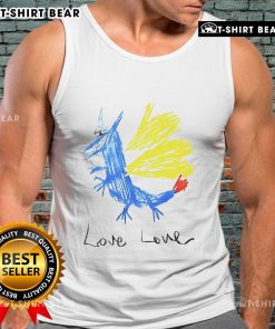 Colorful art tank top featuring a vibrant dragon design, perfect for dragon love enthusiasts.