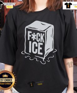 Stylish Top Fck ICE Print Ladies Tee featuring bold graphic design, perfect for casual wear and making a statement.