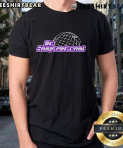Top Flight Reacts So Inspirational Globe T-Shirt featuring a vibrant globe design and motivational text, perfect for inspiration.