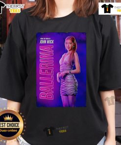 Stylish John Wick Ballerina ladies tee featuring bold graphic design and comfortable fit for fans of the franchise.