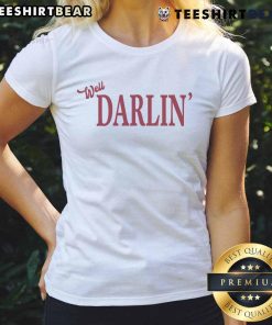 Alt Text: Stylish Top Hudson Westbrook Well Darlin Ladies Tee featuring a modern design, perfect for casual wear and summer outings.